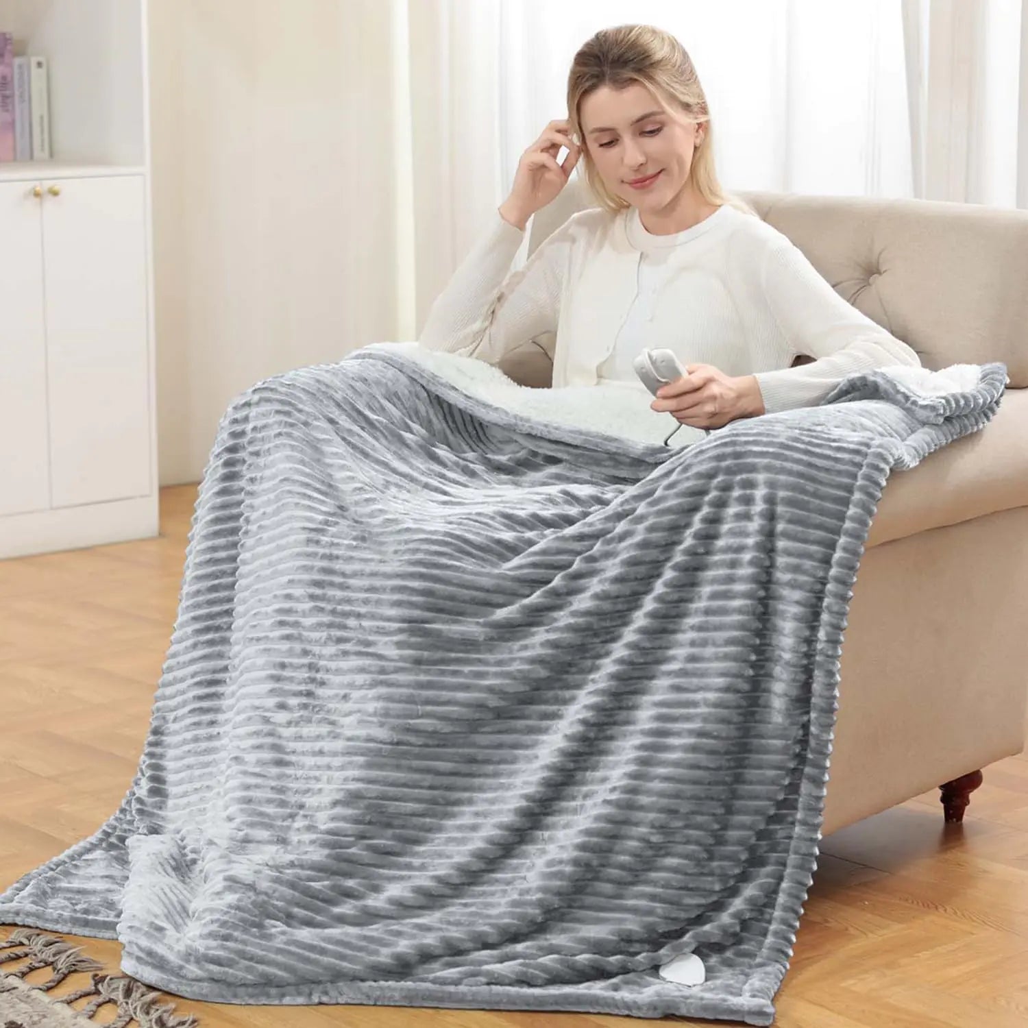 Electric Heated Throw Blanket
